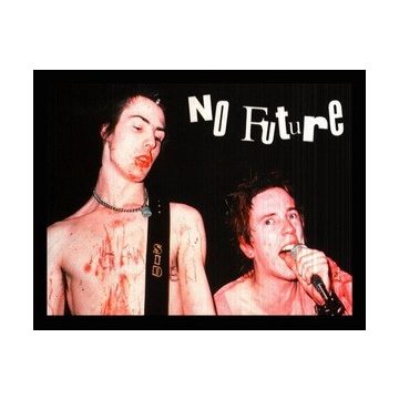 Sex Pistols - No Future felvarró