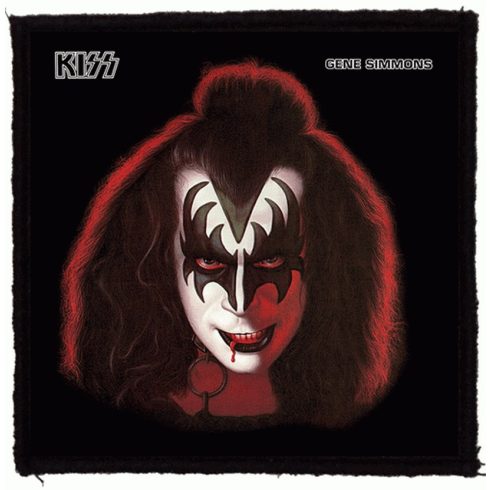 Kiss - Gene Simmons Solo felvarró