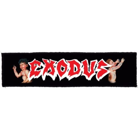 Exodus - Logo Bonded Superstripe felvarró