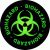 Biohazard - Logo Circle felvarró