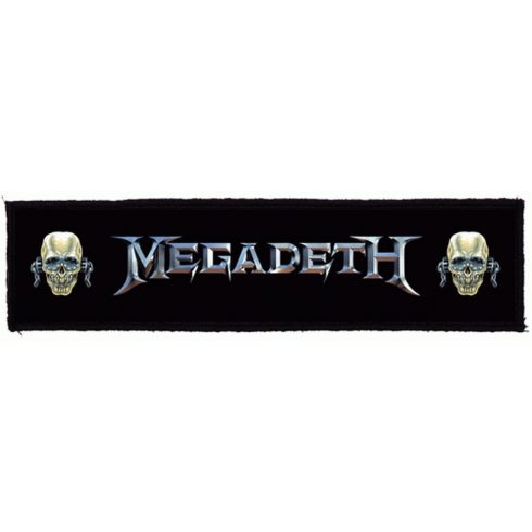 Megadeth - Logo Vic felvarró