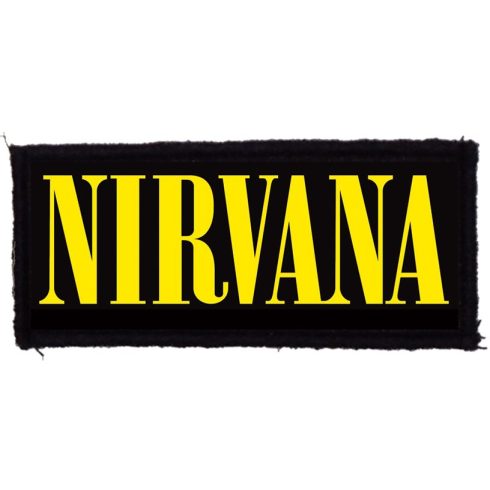 Nirvana - Logo felvarró