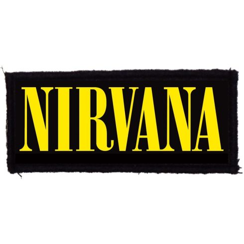 Nirvana - Logo felvarró