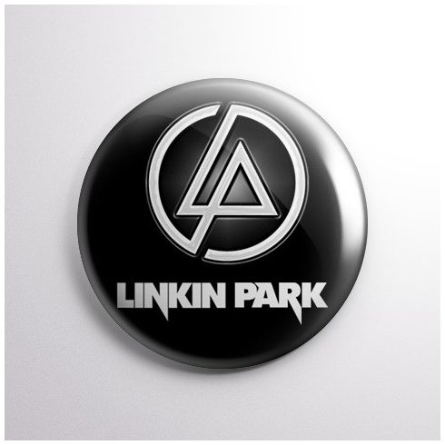 Linkin Park - Logo kitűző