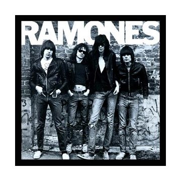 Ramones - Band felvarró