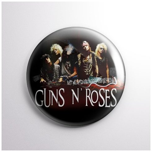 Guns N Roses - Band kitűző