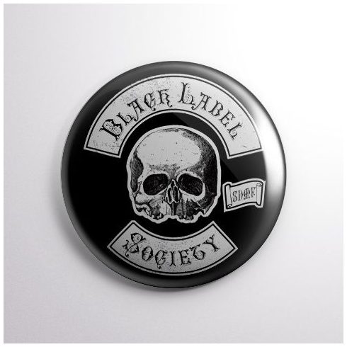Black Label Society - Logo kitűző