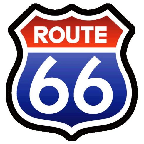 Route 66 felvarró