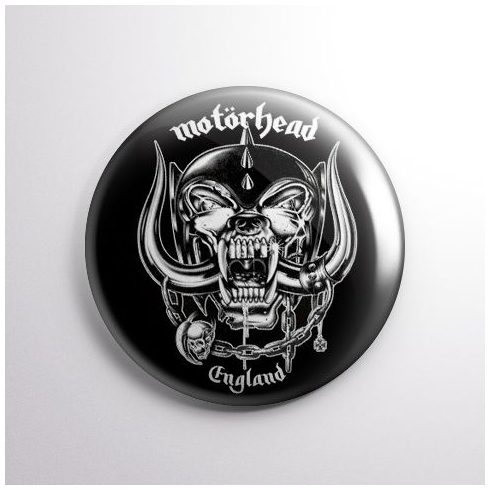 Motörhead - England kitűző