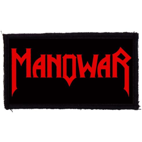 Manowar - Logo felvarró