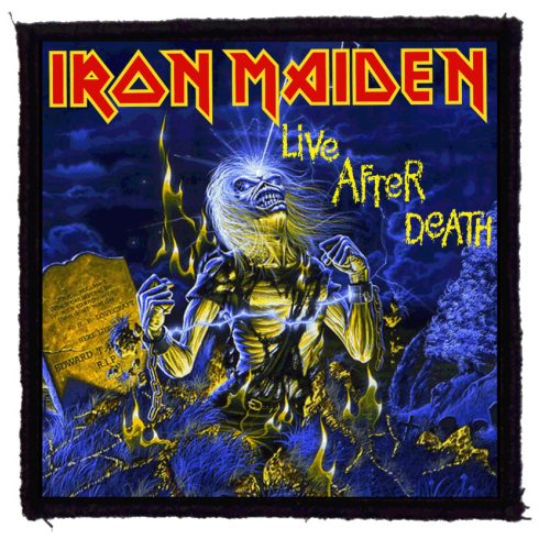 Iron Maiden - Live After Death felvarró