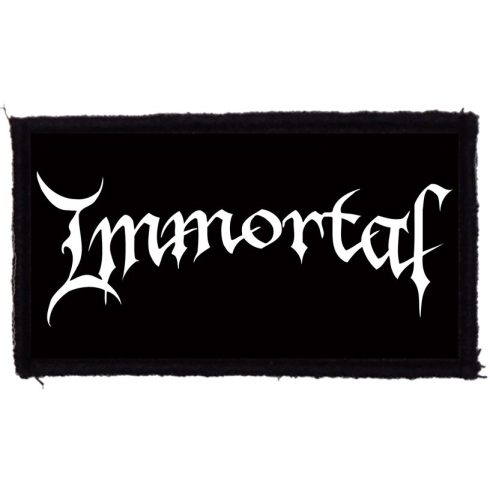 Immortal - Logo felvarró