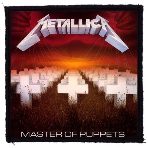Metallica - Master Of Puppets felvarró