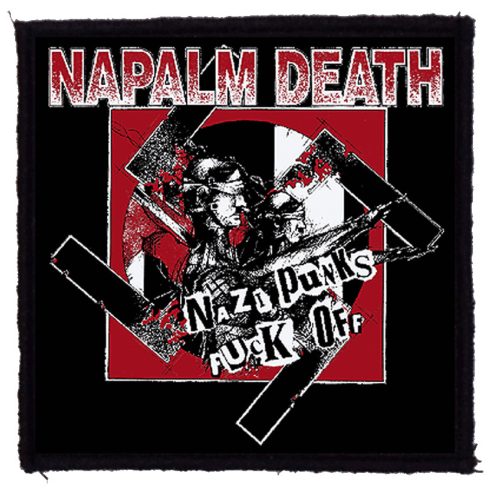 Napalm Death - Nazi Punk felvarró