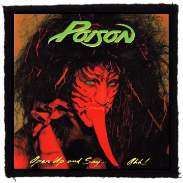Poison - Open Up felvarró