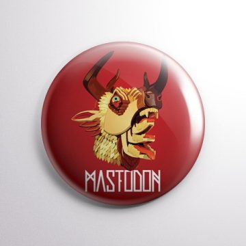 Mastodon - The Hunter kitűző