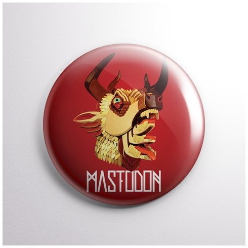 Mastodon - The Hunter kitűző