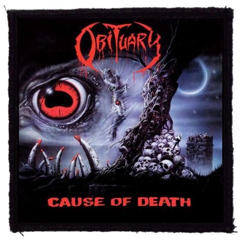 Obituary - Cause Of Death felvarró