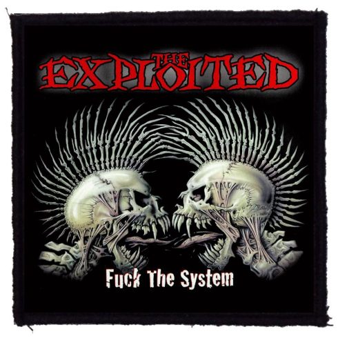 Exploited - Fuck The System felvarró