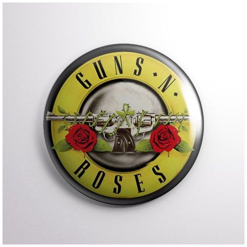 Guns N Roses - Circle Logo kitűző