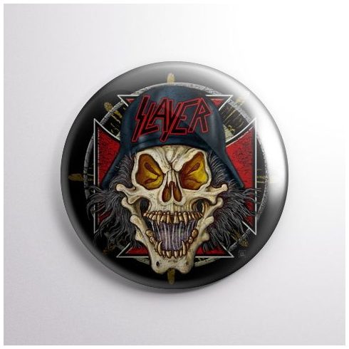 Slayer - Skull kitűző