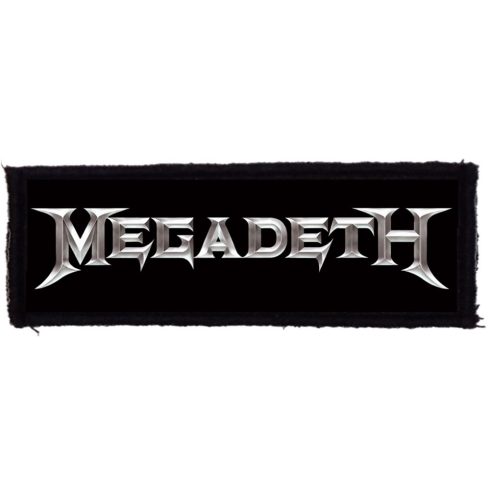Megadeth - Logo felvarró