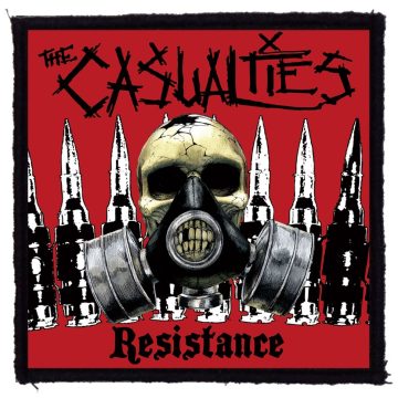The Casualties - Resistance felvarró