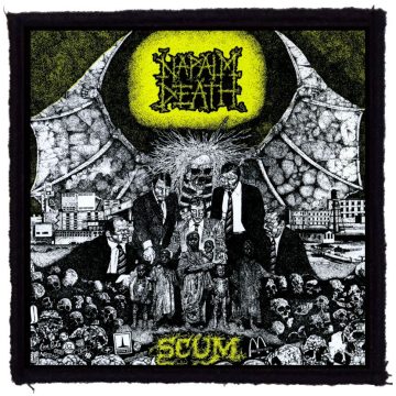 Napalm Death - Scum felvarró