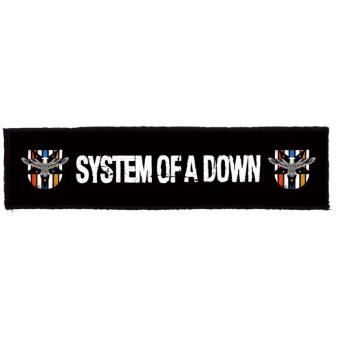 System of a Down - Logo Superstrip felvarró