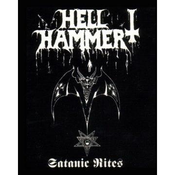 Hellhammer - Satanic Rites felvarró