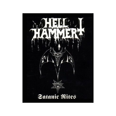Hellhammer - Satanic Rites felvarró