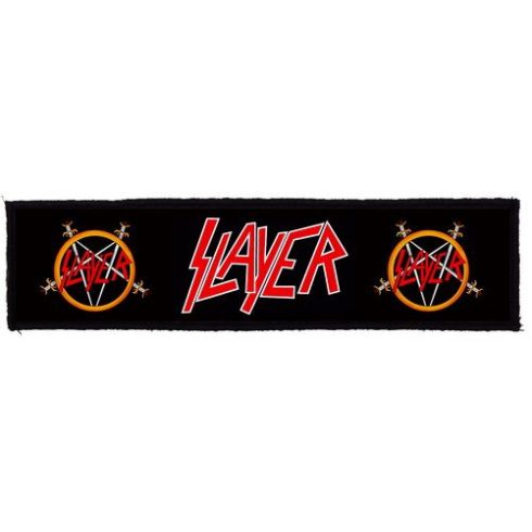 Slayer - Logo Superstip felvarró