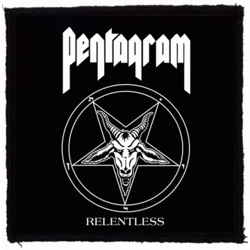 Pentagram - Relentless felvarró
