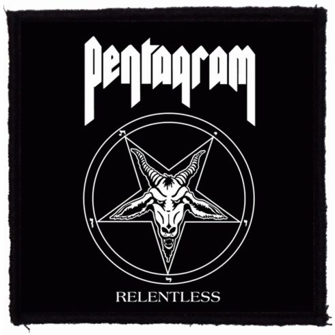 Pentagram - Relentless felvarró