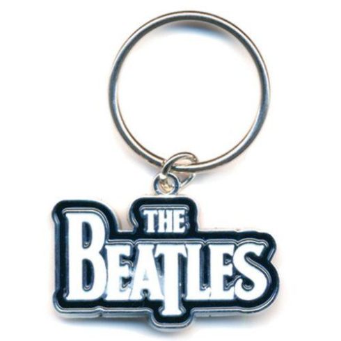 The Beatles - Drop T Logo fém kulcstartó