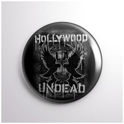 Hollywood Undead - Logo kitűző