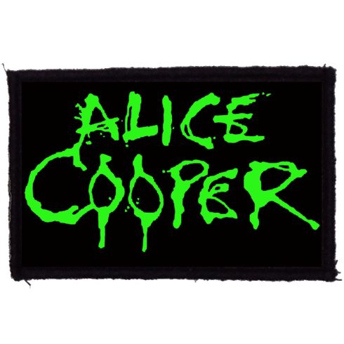 Alice Cooper - Logo felvarró