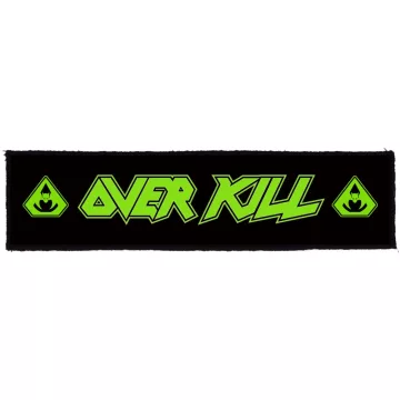 Overkill - Superstrip Logo felvarró