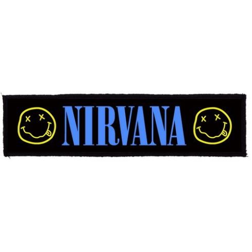Nirvana - Logo Superstrip felvarró