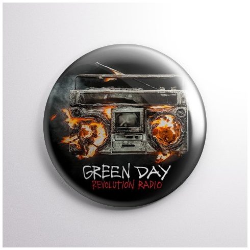 Green Day - Radio kitűző