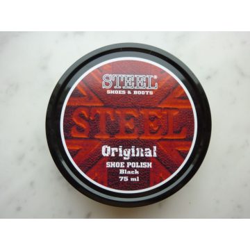 Steel bőrápoló paszta - fekete