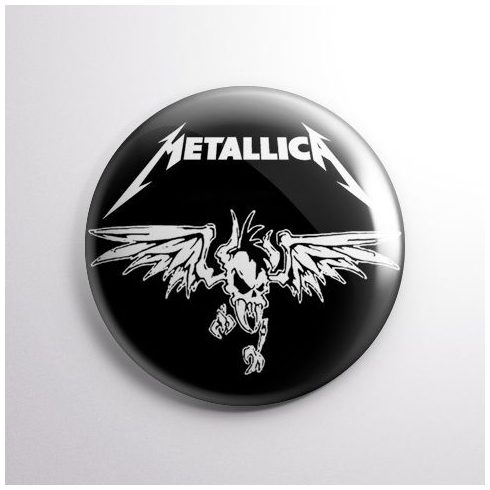 Metallica - Logo kitűző