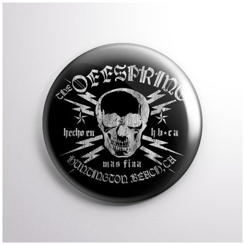 The Offspring - Skull kitűző