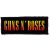 Guns N Roses - Logo felvarró