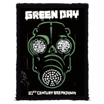 Green Day - Gas Mask felvarró