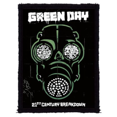 Green Day - Gas Mask felvarró