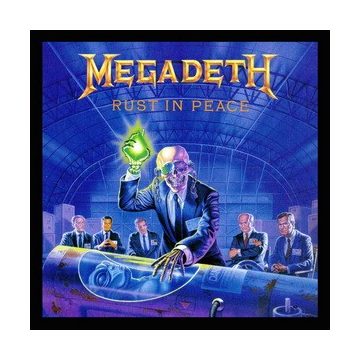 Megadeth - Rust in Peace felvarró