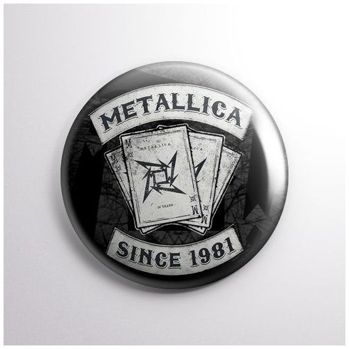 Metallica - Since kitűző