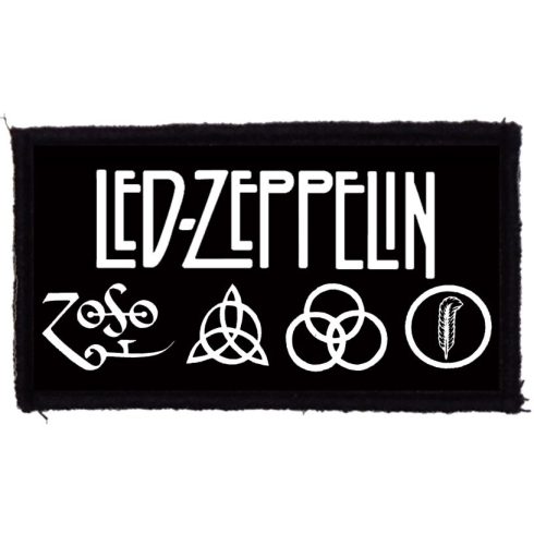 Led Zeppelin - Logo felvarró