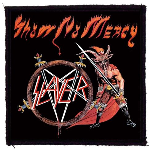 Slayer - Show No Mercy felvarró